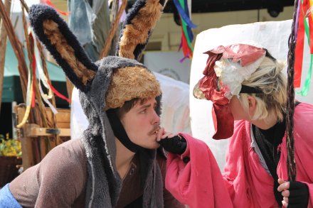 Fragment teatrzyku dla dzieci